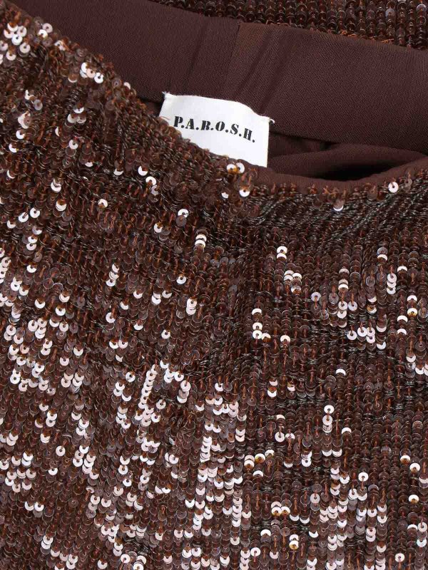 P.A.R.O.S.H. buy online Sequined Trousers