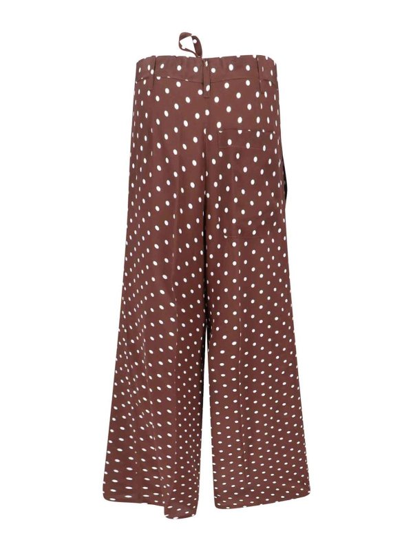 P.A.R.O.S.H.: pantaloni casual online - Pantaloni In Seta