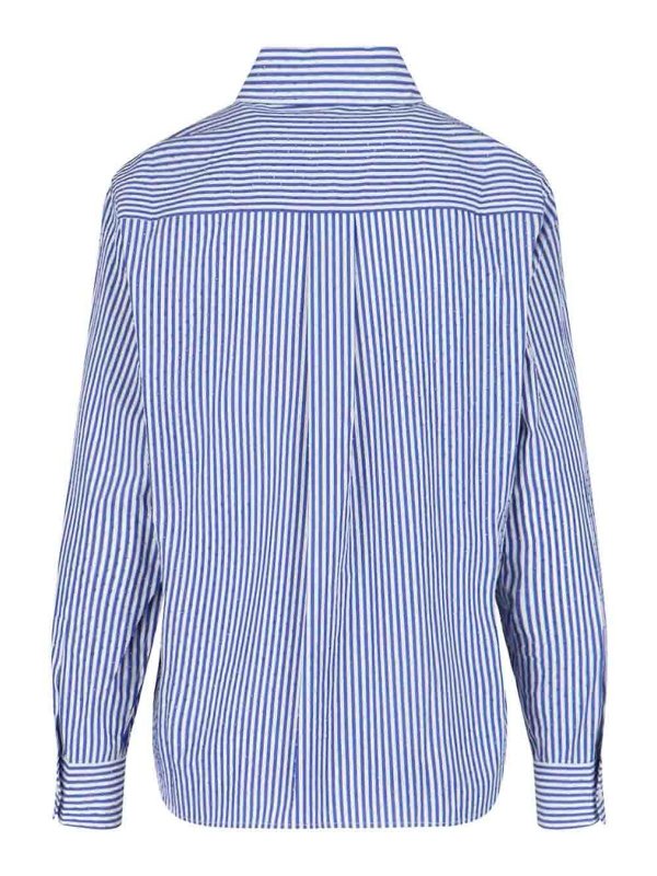 P.A.R.O.S.H.: camicie online - Camicia A Righe Con Strass