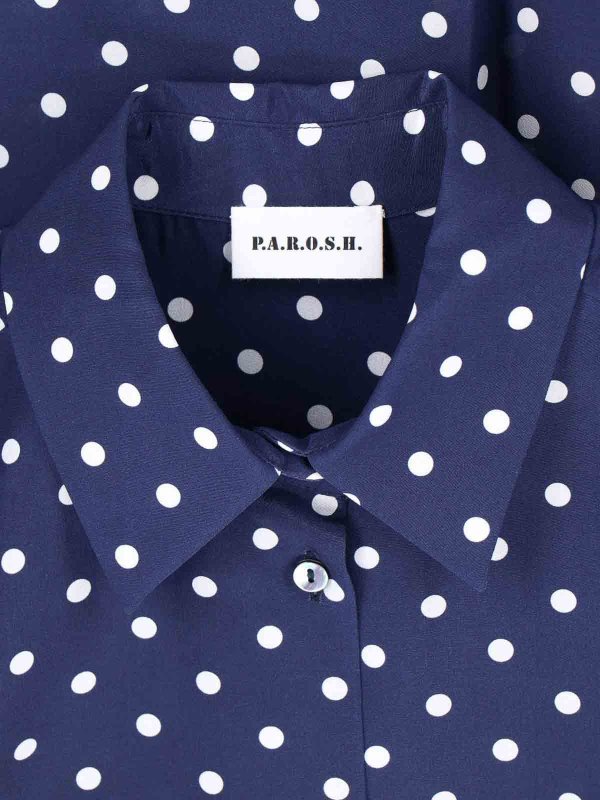 The Best Shops P.A.R.O.S.H.: camicie - Camicia A Pois