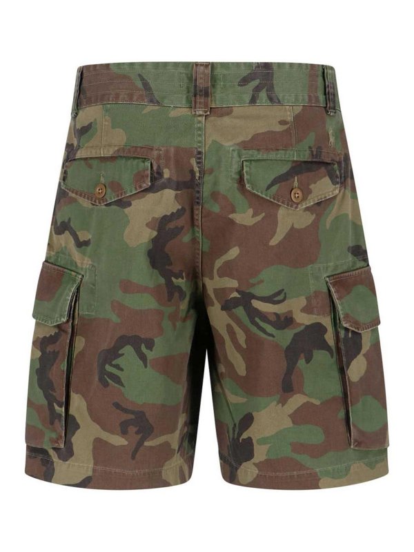 POLO RALPH LAUREN: トラウザーショーツ online - ショートパンツ - 緑