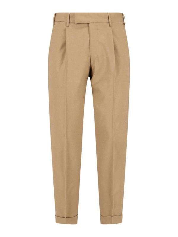 PT TORINO: カジュアルトラウザー - カジュアルパンツ - ブラウン