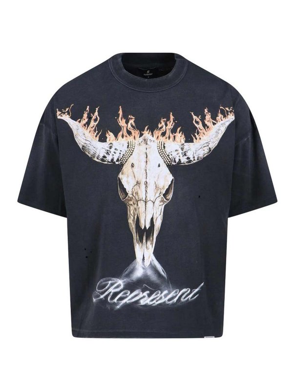 REPRESENT: T-shirts - T-Shirt - Schwarz