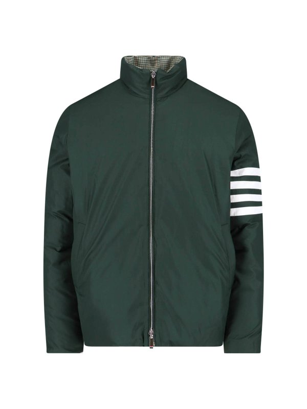 The Best Shops THOM BROWNE: padded jackets - Reversible down jacket