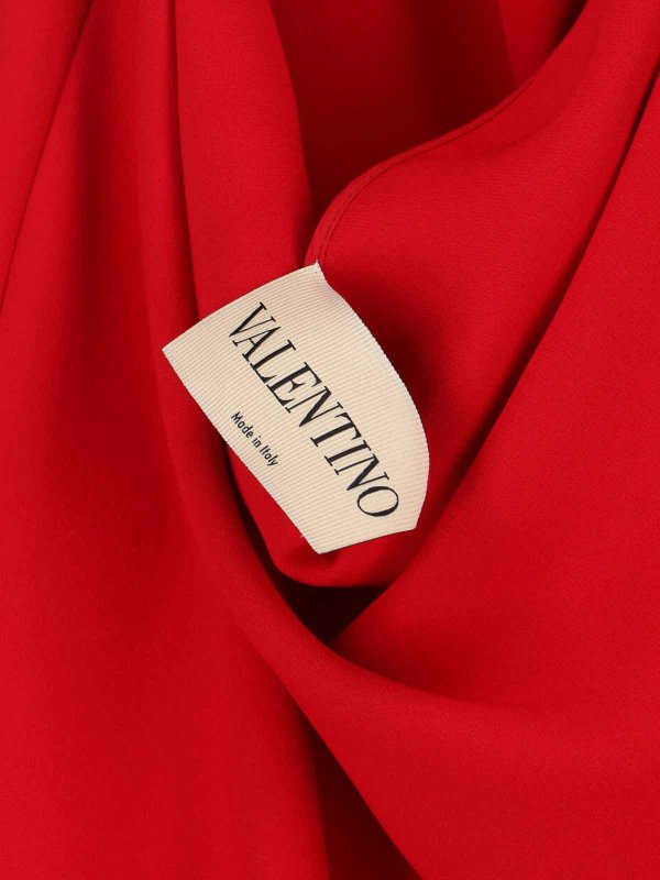 ショートドレス - 赤 shop online: VALENTINO GARAVANI