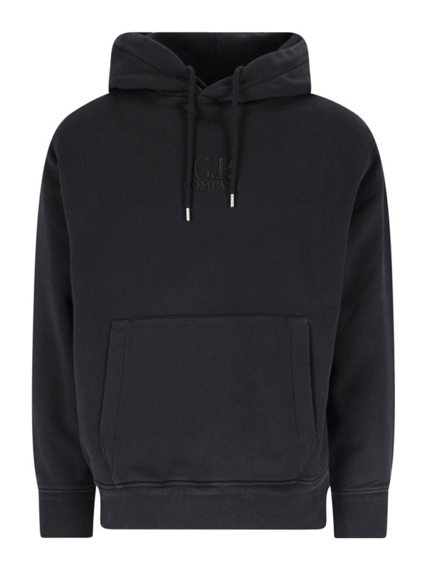C.P. COMPANY: Sweatshirts & Sweaters - Logo sweatshirt