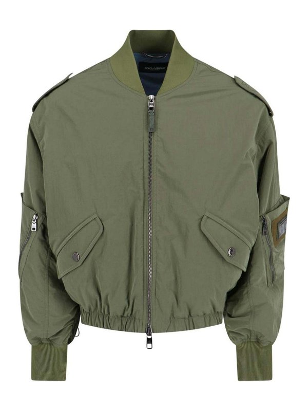 DOLCE & GABBANA: Bombers - Bomber - Vert