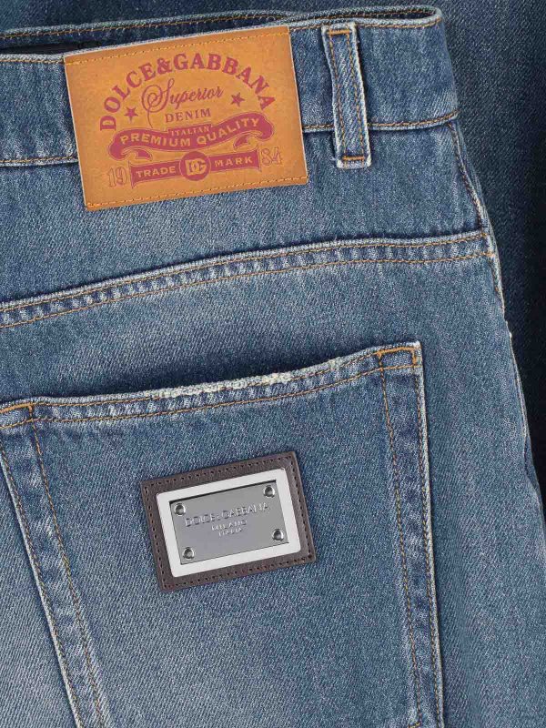 DOLCE & GABBANA buy online Vaqueros Rectos - Azul