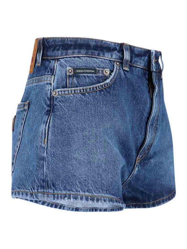 The Best Shops DOLCE & GABBANA: トラウザーショーツ - ショートパンツ - ブルー