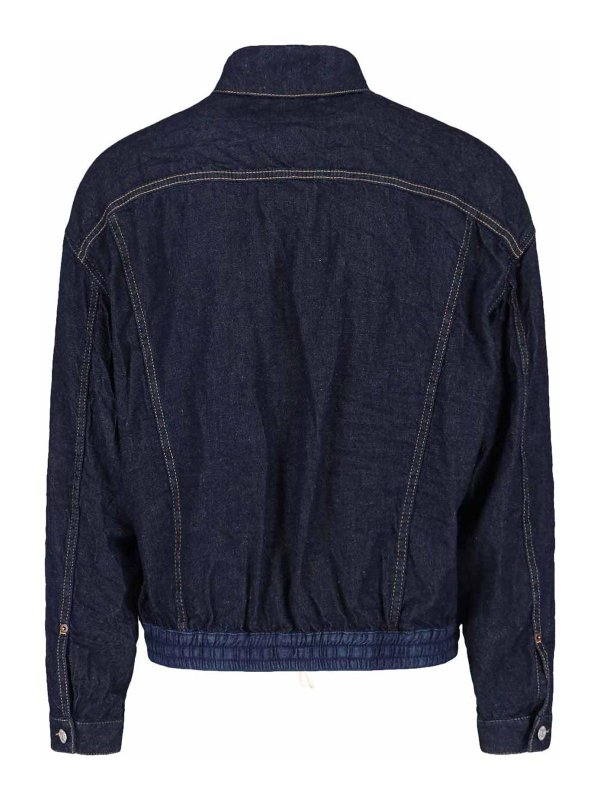 DSQUARED2: giacche denim online - Giacca Cargo In Denim