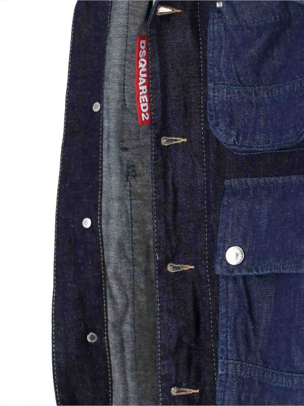 DSQUARED2 buy online Giacca Cargo In Denim
