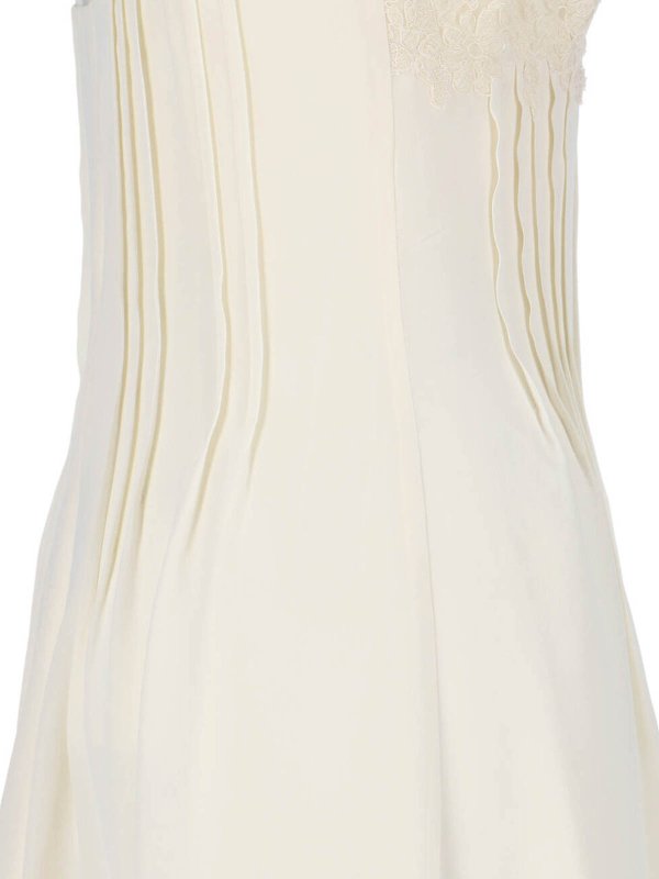 The Best Shops ERMANNO SCERVINO: ニーレングスドレス - 膝丈ドレス - 白