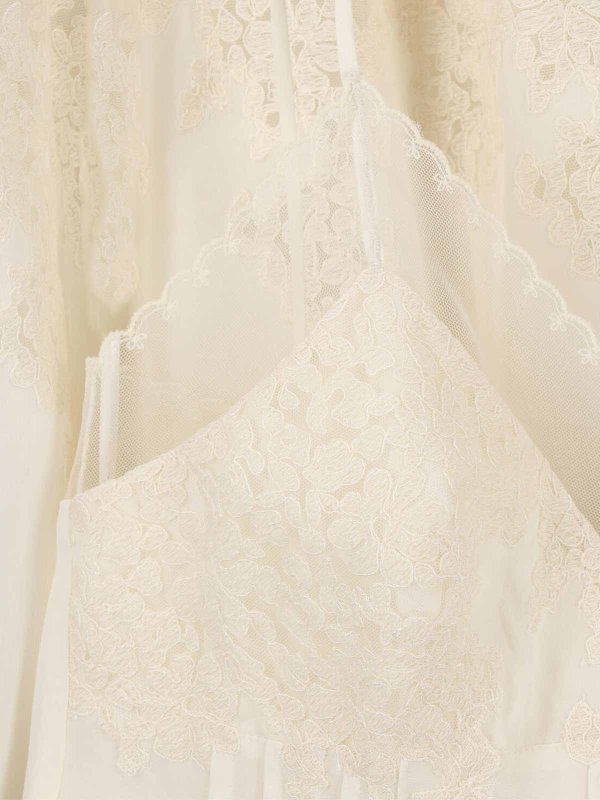 ERMANNO SCERVINO buy online 膝丈ドレス - 白