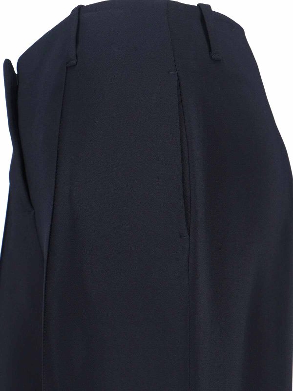 カジュアルパンツ - 黒 shop online: ERMANNO SCERVINO