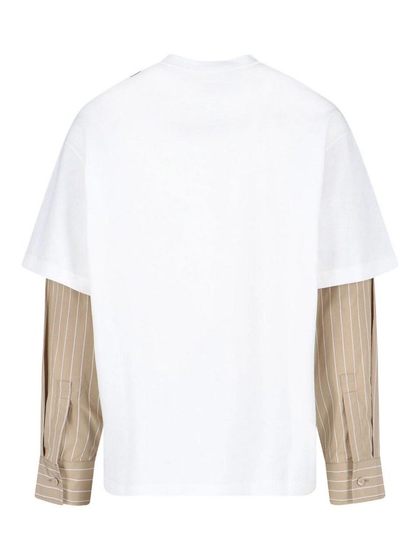 JIL SANDER: T-shirts online - T-Shirt - Weiß