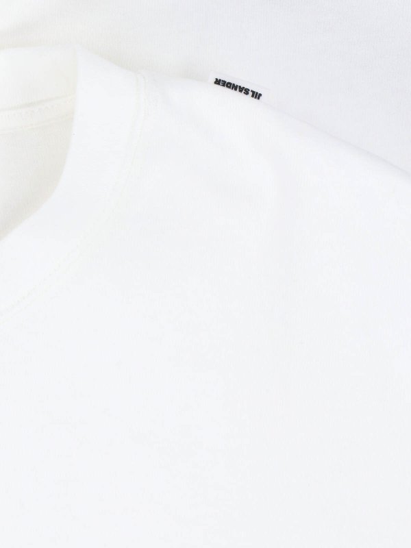 T-Shirt - Weiß shop online: JIL SANDER