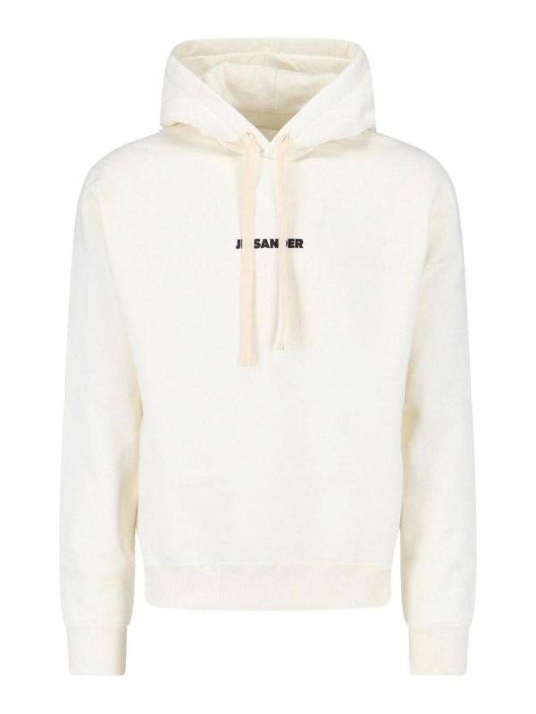 JIL SANDER: Sweatshirts und Pullover - Sweatshirt - Weiß