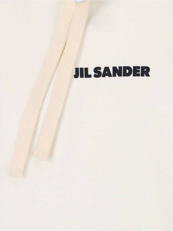 The Best Shops JIL SANDER: Sweatshirts und Pullover - Sweatshirt - Weiß