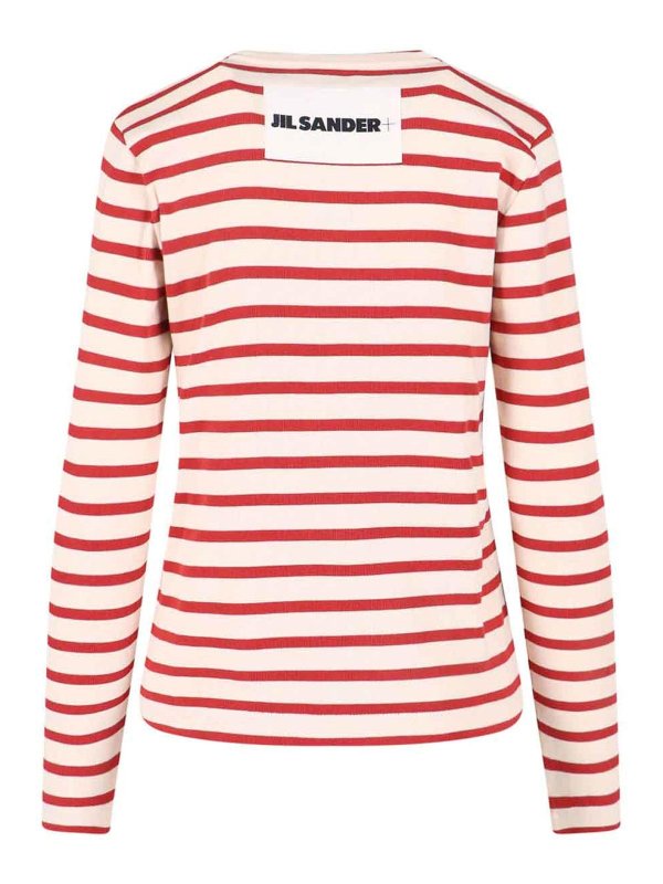JIL SANDER: Camisetas online - Camiseta - Rojo