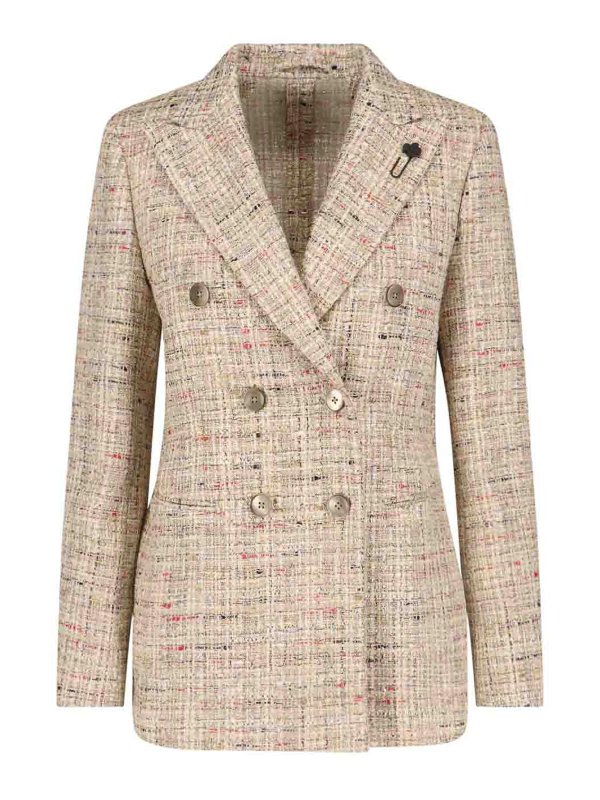 LARDINI: Blazer - Blazer - Multicolor
