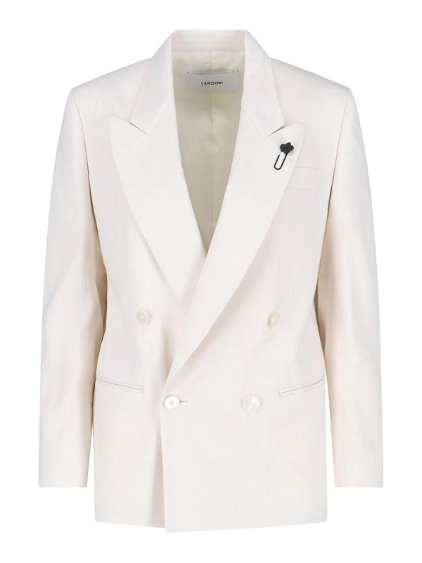 LARDINI: blazers - Double-breasted blazer
