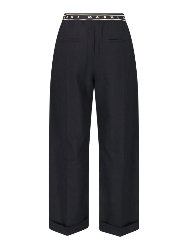 Marni: カジュアルトラウザー online - カジュアルパンツ - 黒