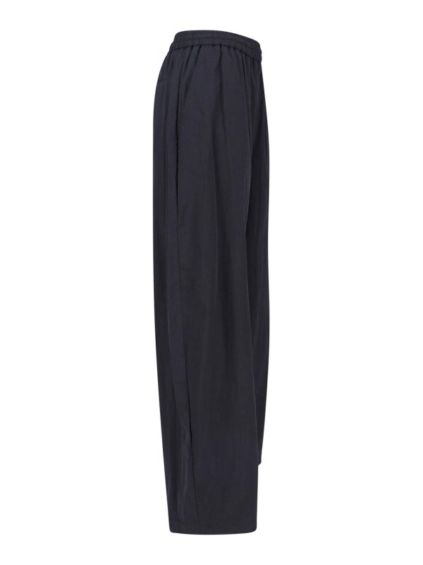 The Best Shops MM6 MAISON MARGIELA: カジュアルトラウザー - カジュアルパンツ - 黒