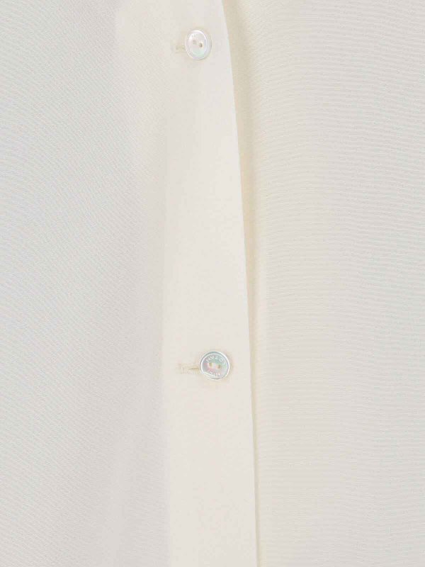 シャツ - 白 shop online: NILI LOTAN