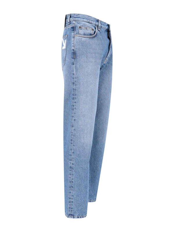 The Best Shops OFF-WHITE: straight leg jeans - Straight Jeans