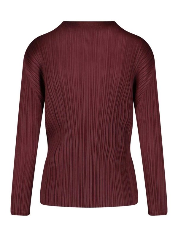 PLEATS PLEASE ISSEY MIYAKE: Tops & Tank tops online - Pleated Top