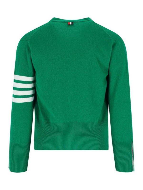 THOM BROWNE: カーディガン online - カーディガン - 緑