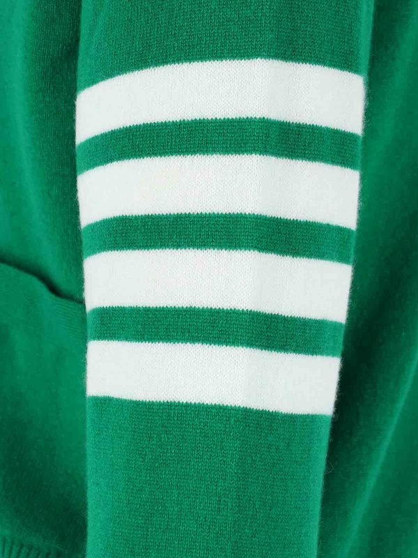 カーディガン - 緑 shop online: THOM BROWNE