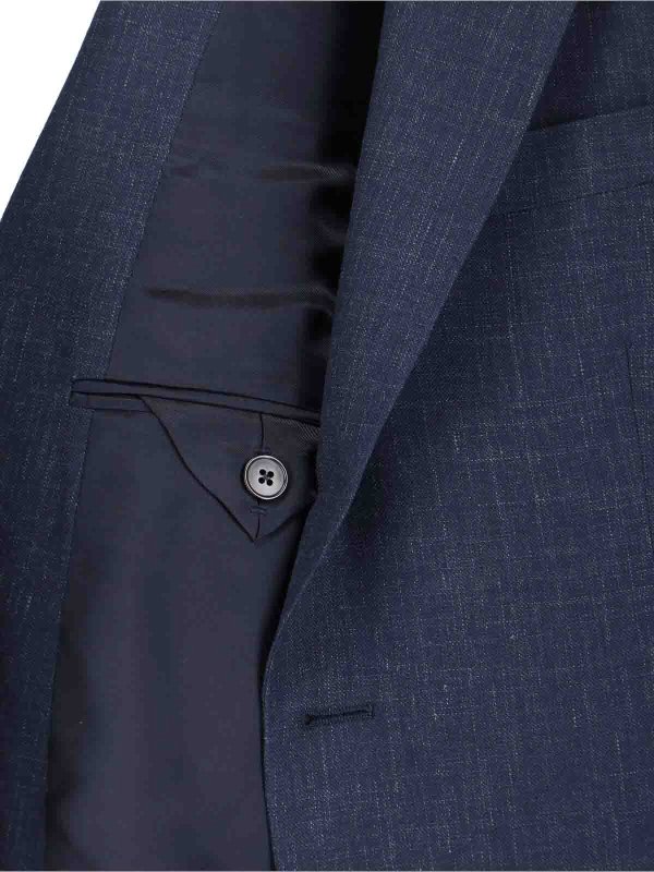 The Best Shops ZEGNA: フォーマルスーツ - フォーマルスーツ - ブルー
