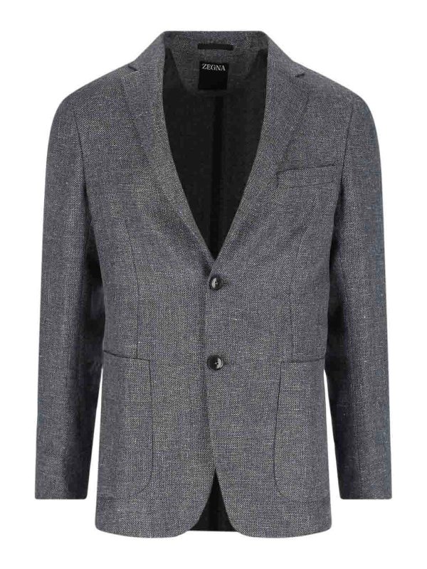 ZEGNA: blazers - Single-breasted Blazer