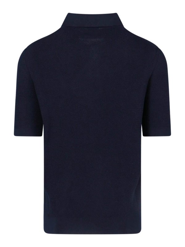 ZEGNA: ポロシャツ online - ポロシャツ - ブルー