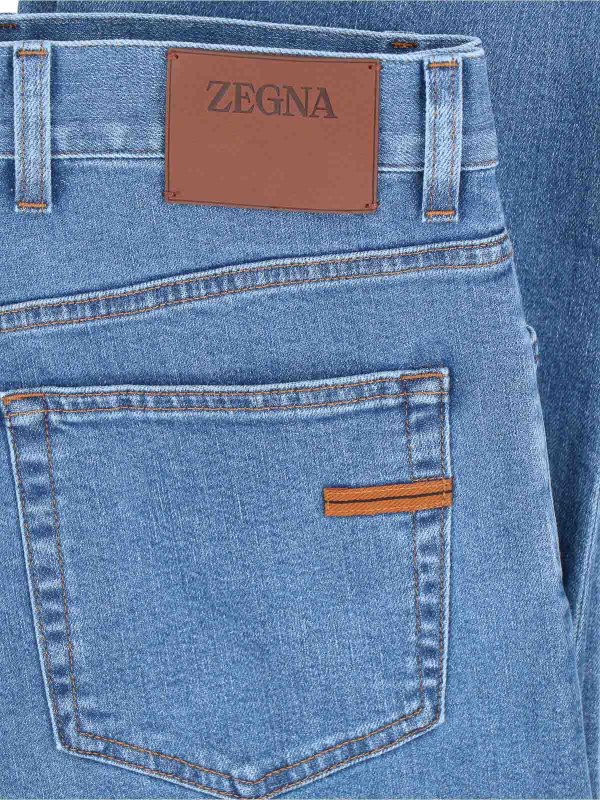 Vaqueros Rectos - Azul shop online: ZEGNA