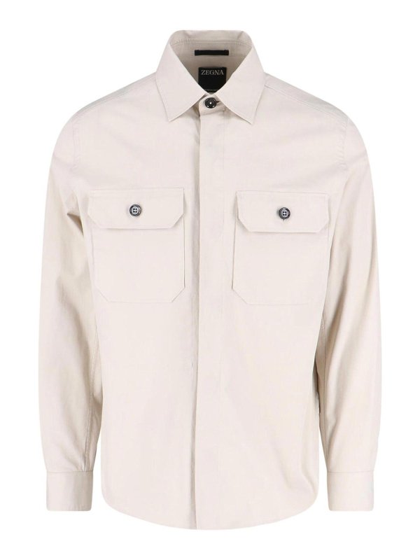 ZEGNA: Hemden - Hemd - Weiß