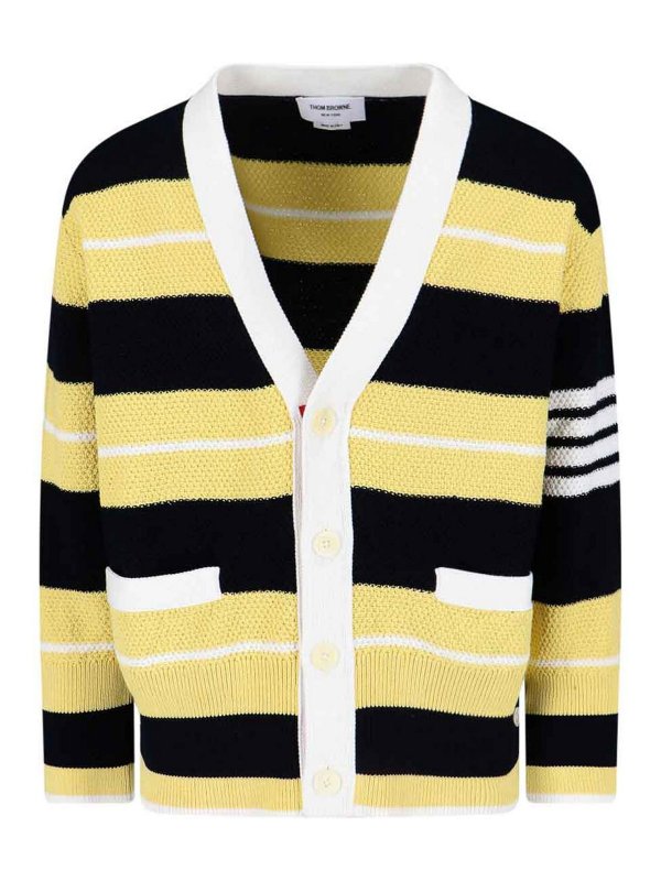THOM BROWNE: カーディガン - カーディガン - イエロー