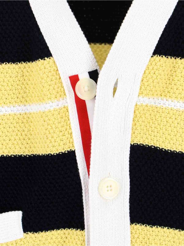 カーディガン - イエロー shop online: THOM BROWNE