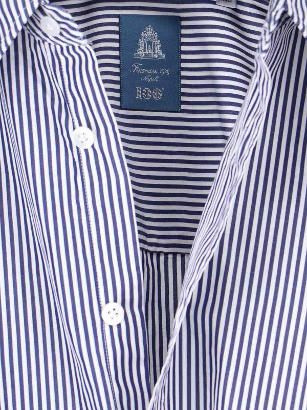 The Best Shops FINAMORE 1925: シャツ - シャツ - ブルー