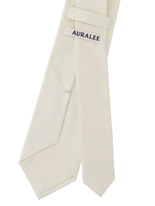 The Best Shops AURALEE: ネクタイ＆蝶ネクタイ - ネクタイ - 白