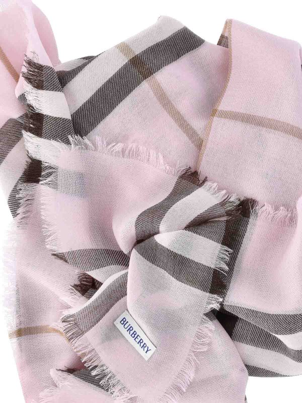 The Best Shops BURBERRY: scarves - Wool scarf