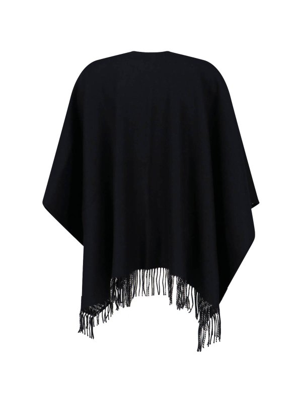 BURBERRY: knee length coats online - Reversible cape