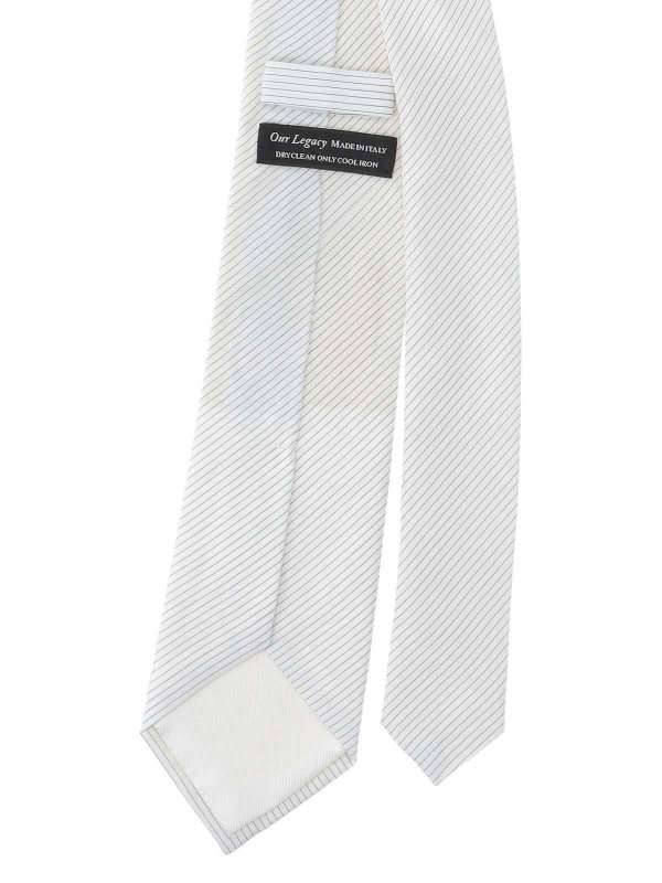 The Best Shops OUR LEGACY: Krawatten und Fliegen - Krawatte - Weiß