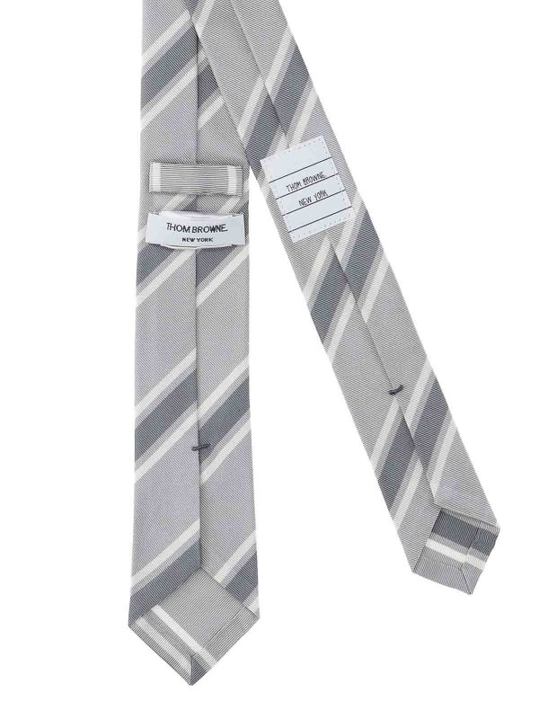 The Best Shops THOM BROWNE: ties & bow ties - Striped Tie