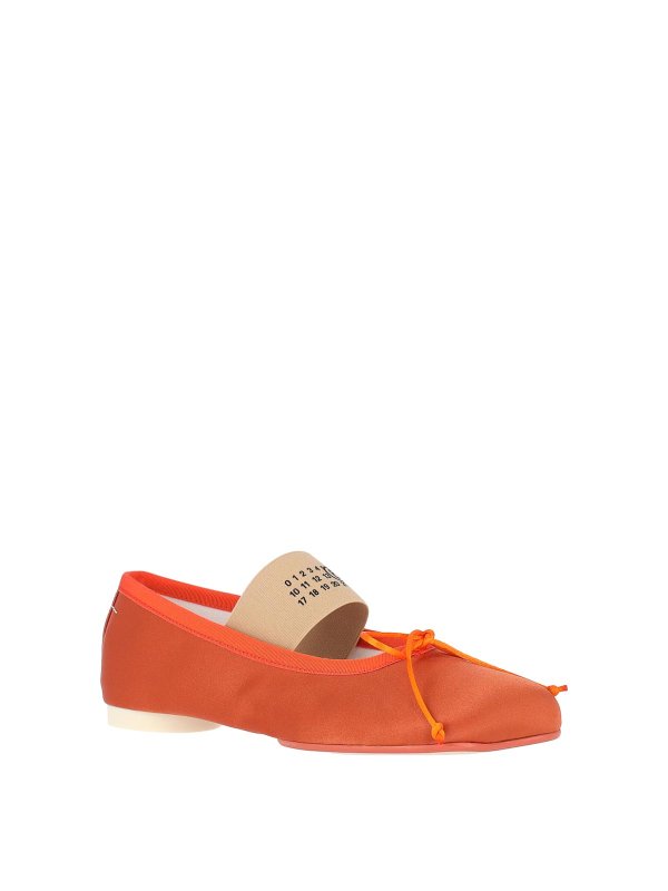 MM6 MAISON MARGIELA: フラットシューズ online - フラットシューズ - オレンジ