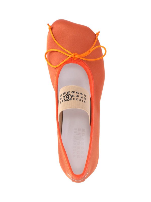 MM6 MAISON MARGIELA buy online フラットシューズ - オレンジ