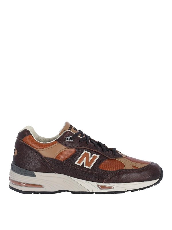 NEW BALANCE: Chaussures de sport - Baskets - Marron