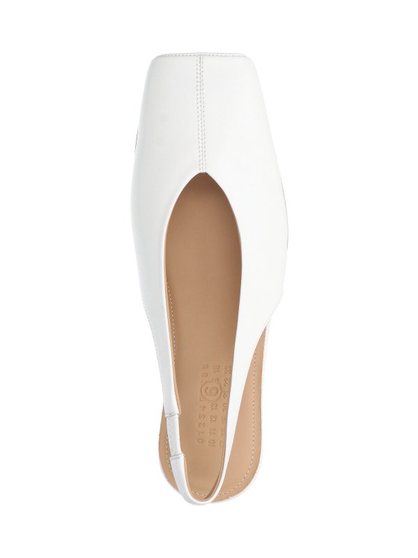 MM6 MAISON MARGIELA buy online フラットシューズ - 白