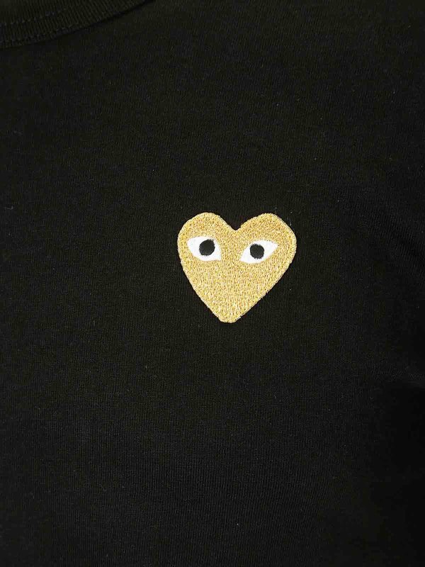 The Best Shops Comme des Garçons Play: Tシャツ - Tシャツ - 黒